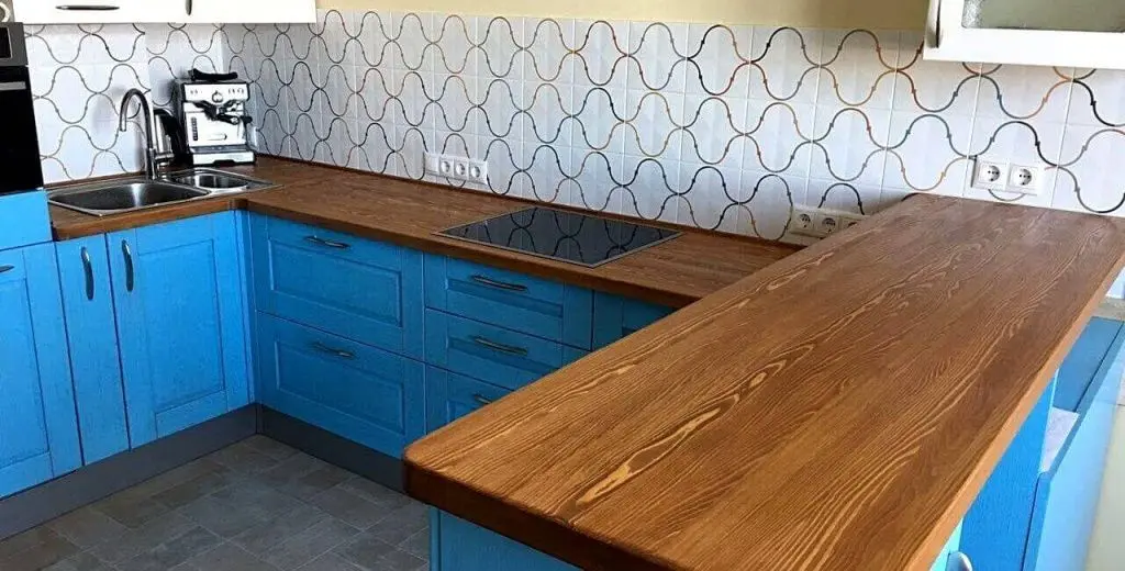 Деревянная столешница для кухни