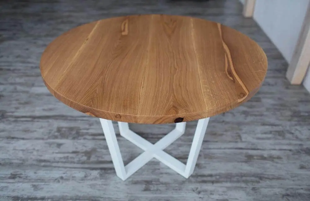 Круглая деревянная столешница для стола