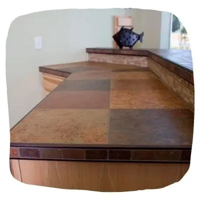 Столешница из плитки