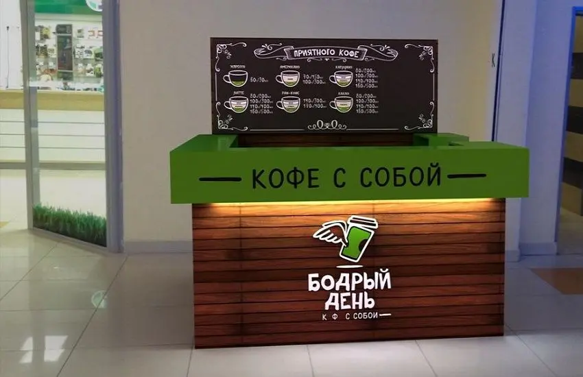 Островок для продажи Кофе с собой
