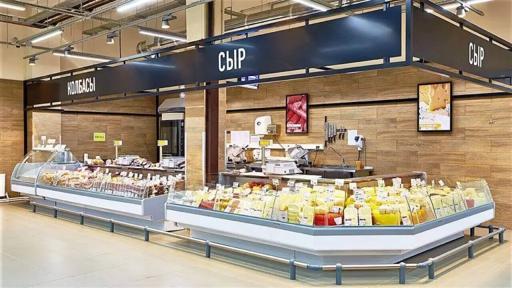 Витрина для продуктов