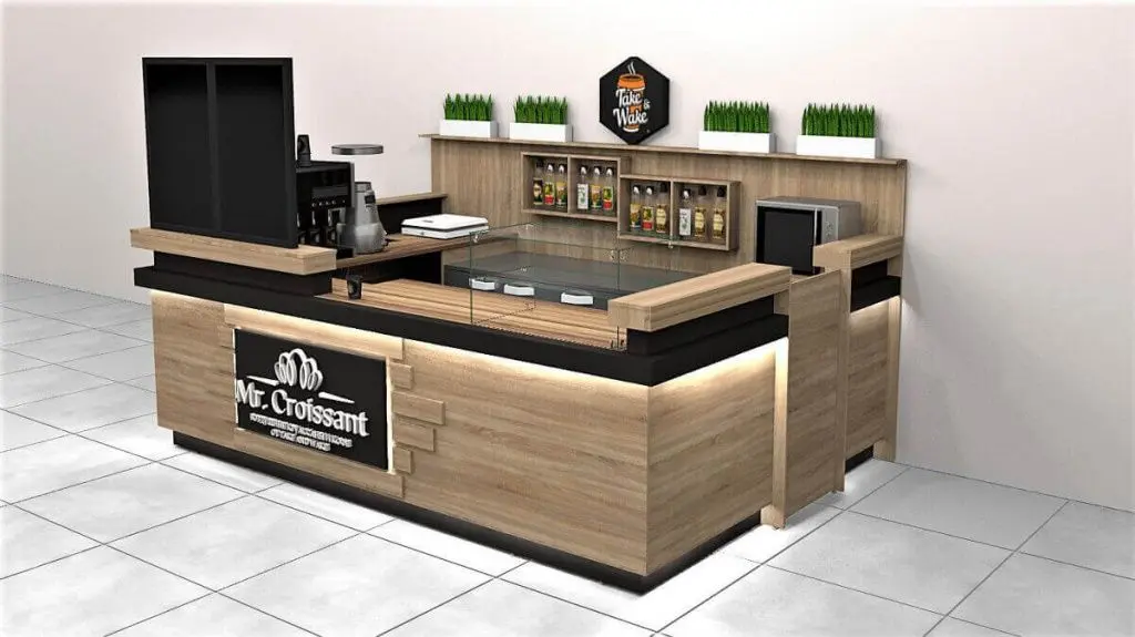 Кофейный островок в стиле лофт