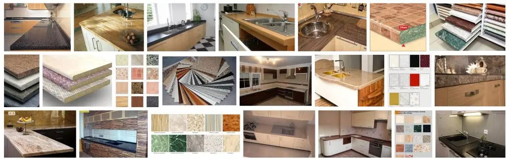 Материалы для столешницы