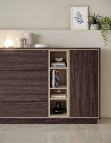 ЛДСП 9763 Венге Луизиана 2070*2800мм детальная картинка фото 2