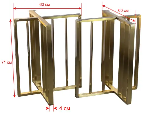 Подстолье из нержавеющей стали 2140EM фото 10