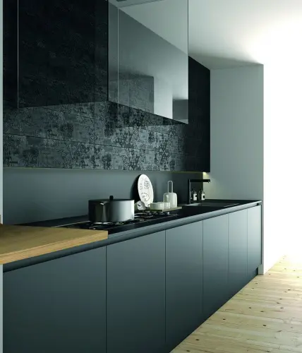 Фасад МДФ с интегрированной ручкой покрытие Эмаль фото 9