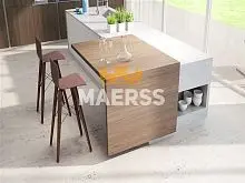 ATIM FLAP механизм-трансформер скользящей Г-образной столешницы фото анонс товара