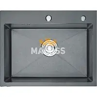 K36045B Gerhans Кухонная мойка премиум GRAFIT (600*450*220) фото анонс товара