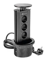 Выдвижной блок розеток Ø 100мм