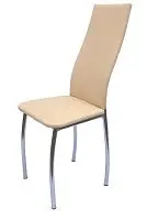 Стул хромированный "Пион" с мягкой спинкой фото анонс товара