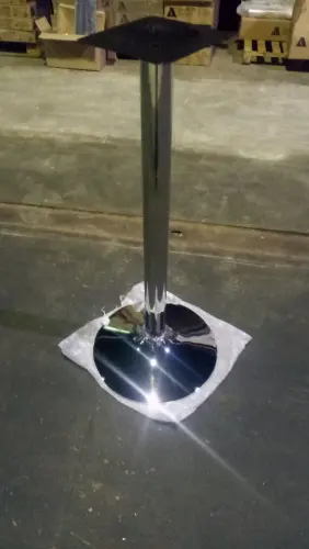 Подстолье хромированное 1004EM фото 2