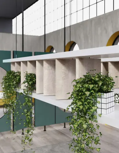 ЛДСП K355 Дуб Гранж Платиновый 2070*2800мм детальная картинка фото 2