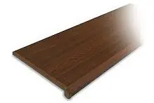 ПВХ подоконник Danke Орех матовый фото