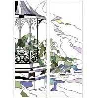 Витражи (двухдверные) 2184 фото анонс товара