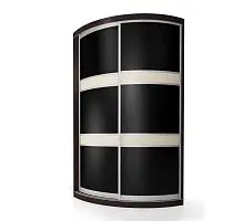 Шкаф-купе угловой радиусный, модель МШУ-900 фото анонс товара