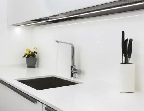 ЛДСП 8681 Белый Бриллиант 2070*2800мм детальная картинка фото 2