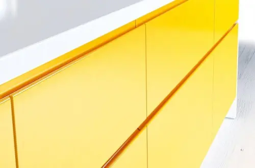 Фасад МДФ с интегрированной ручкой покрытие Эмаль фото 7