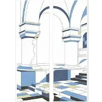 Витражи (двухдверные) 2188 фото анонс товара