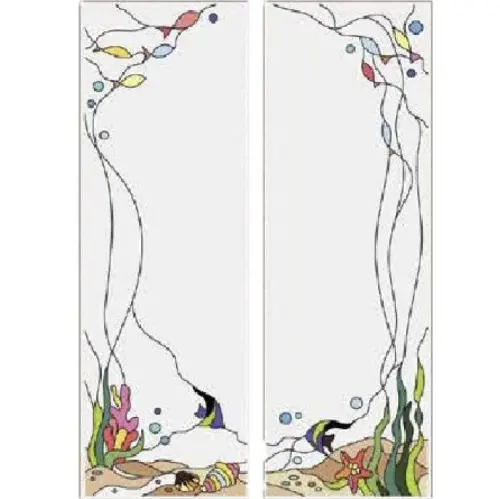 Витражи (двухдверные) 2226 детальная картинка