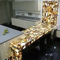 Столешница из натурального Агата фото анонс