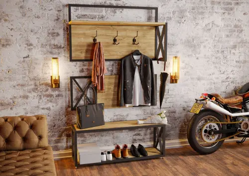 Прихожая Basic в стиле Лофт фото 8