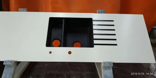 Интеграция мойки в столешницы HPL Compact фото 4