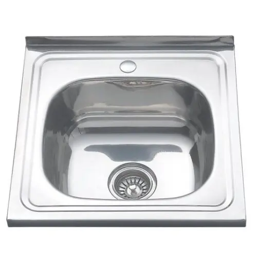 МОЙКА НАКЛАДНАЯ 500*500*0,4-160,1.5" ПОЛИРОВ.+СИФОН К детальная картинка