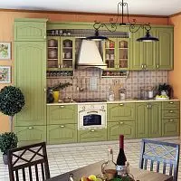 Кухня в стиле "Кантри" модель МКК-640 фото анонс товара