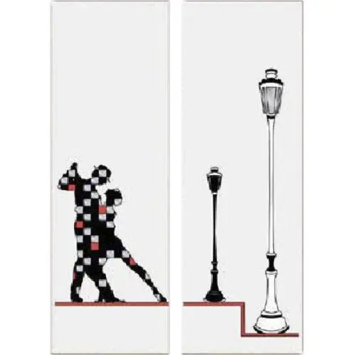 Витражи (двухдверные) 2203 детальная картинка