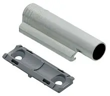 BLUMOTION, держатель прямой никелированный, монтаж на саморезы фото анонс товара