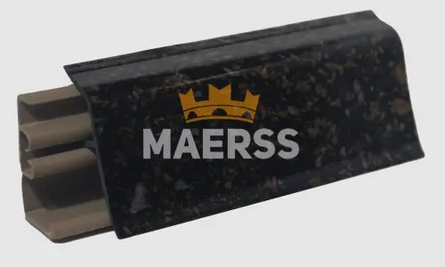 Плинтус для столешницы на кухне Korner LB 38.384 Черная Бронза мат детальная картинка