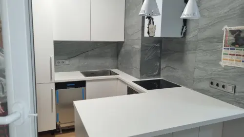 U11027XM Белый Столешница Duropal суперматовая фото 7