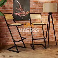 Барный стул Geometry в стиле Лофт