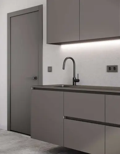 ЛДСП 0162 Серый Графит 2070*2800мм детальная картинка фото 2