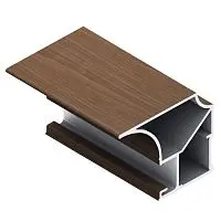 Профиль Aristo FLAT цвет "Орех благородный" фото анонс товара