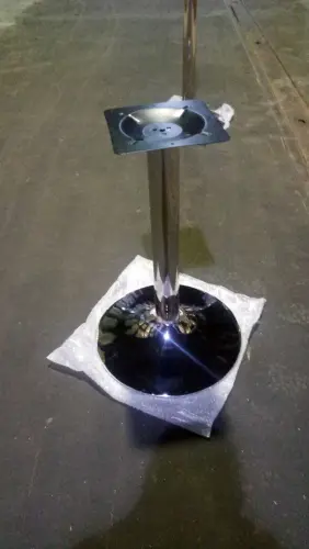 Подстолье хромированное 1005EM фото 2