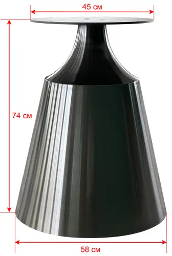 Подстолье из нержавеющей стали 2163EM фото 6