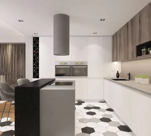 ЛДСП K366 Дуб Эвок Окаменелый 2070*2800мм детальная картинка фото 2