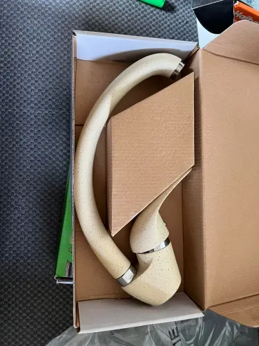 Смеситель 3323 GranFest (бежевый) А180 детальная картинка фото 2