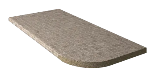 Распил столешницы под радиус