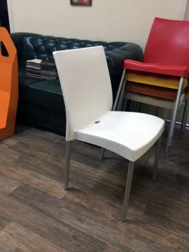 Стул металлический, стопируемый 06113AM фото 6