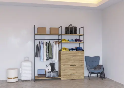 Гардеробная 2 в стиле Лофт фото 2