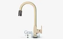 Смеситель 3673 GranFest с выдвижной лейкой фото анонс товара