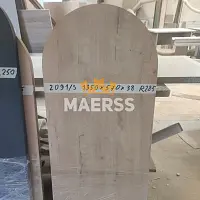 2091/S Барная стойка 40х570х1350мм Дуб Бунратти кромка в цвет R285 фото