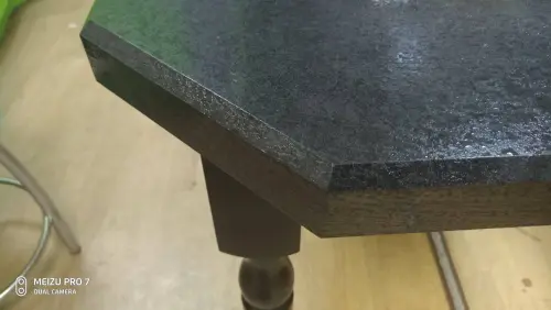 Стол обеденный восьмигранник в профиле beveled фото 4 Стол обеденный восьмигранник в профиле beveled детальная картинка фото 4