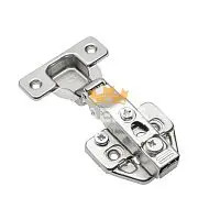 Петля GTV PRESTIGE HC 09 накладная самозакрывающаяся c H-0, без евро, с 3D регулировкой фото анонс товара
