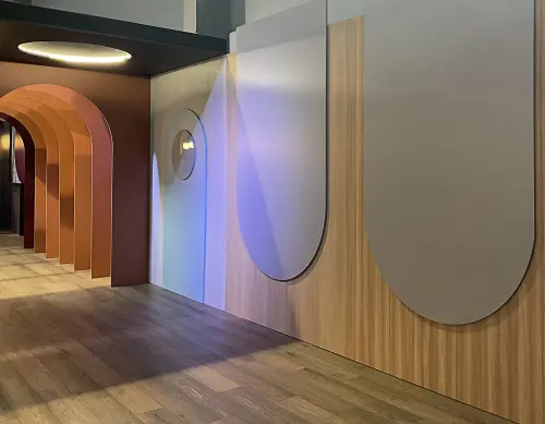 ЛДСП K522 Флэш алюминий 2070*2800мм детальная картинка фото 3