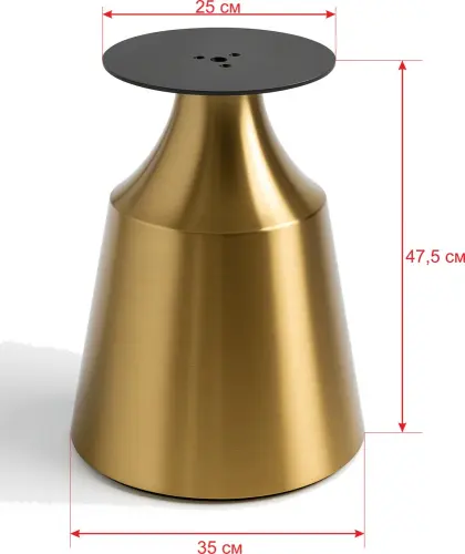 Подстолье из нержавеющей стали 1159EM фото 4