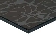 Фасад МДФ ALVIC LUXE Deco Negro высокий глянец фото анонс товара