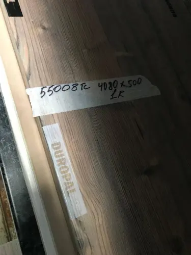 R55008 неглубокая столешница Duropal 40*500*4080мм детальная картинка фото 4